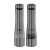 Russell Hobbs Classics salt and pepper grinder set, stainless steel, electric, with LED light