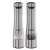Russell Hobbs Classics salt and pepper grinder set, stainless steel, electric, with LED light