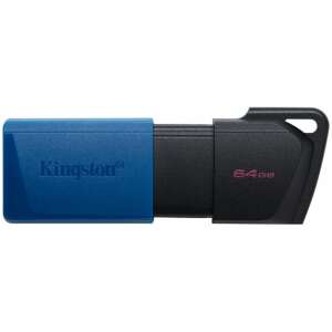 Kingston DataTraveler Exodia M 64GB USB 3.2 Gen 1 pendrive, fekete és kék - Pendrive