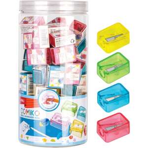 Comiko ceruzahegyező, egylyukú, vegyes színben, 24 darabos csomag - Irodai kiegészítő