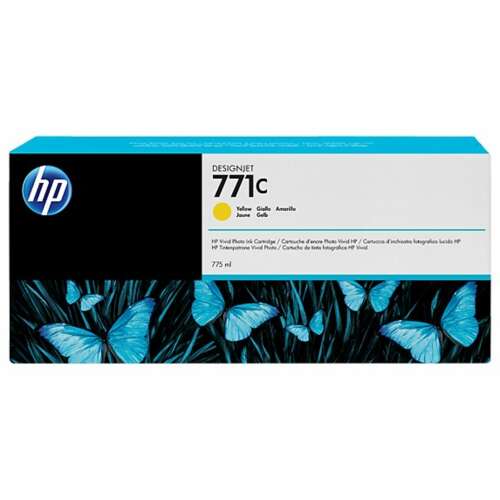 HP DesignJet 771C sárga tintapatron 