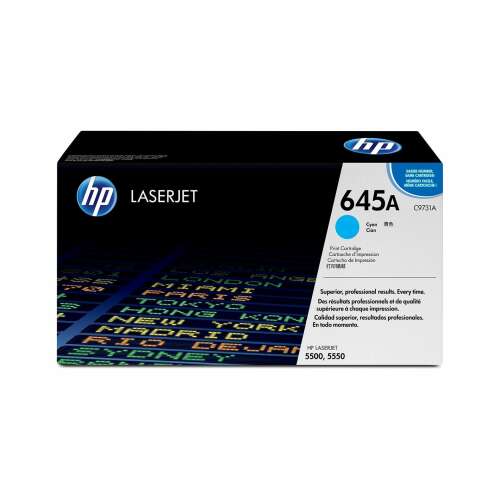 HP 645A Cyan LaserJet Toner kazetta