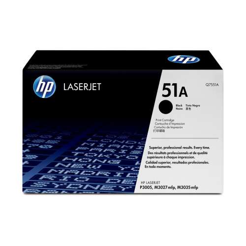 HP LaserJet 51A fekete tonerkazetta, Q7551A