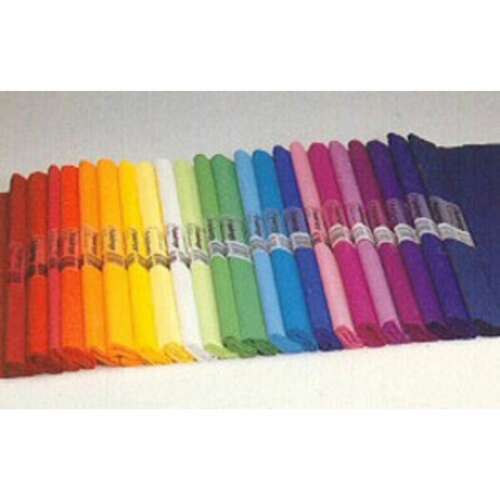 Színes krepp papír tekercsek, tökéletes ajándékcsomagoláshoz, virágcsokrok díszítéséhez és kézműveskedéshez