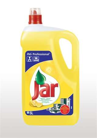 Tekutý prostriedok na umývanie riadu JAR, 5 l, JAR, citrón