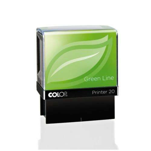 Colop IQ 20 Green Line önfestékező bélyegző, 14x38 mm - Irodai bélyegző