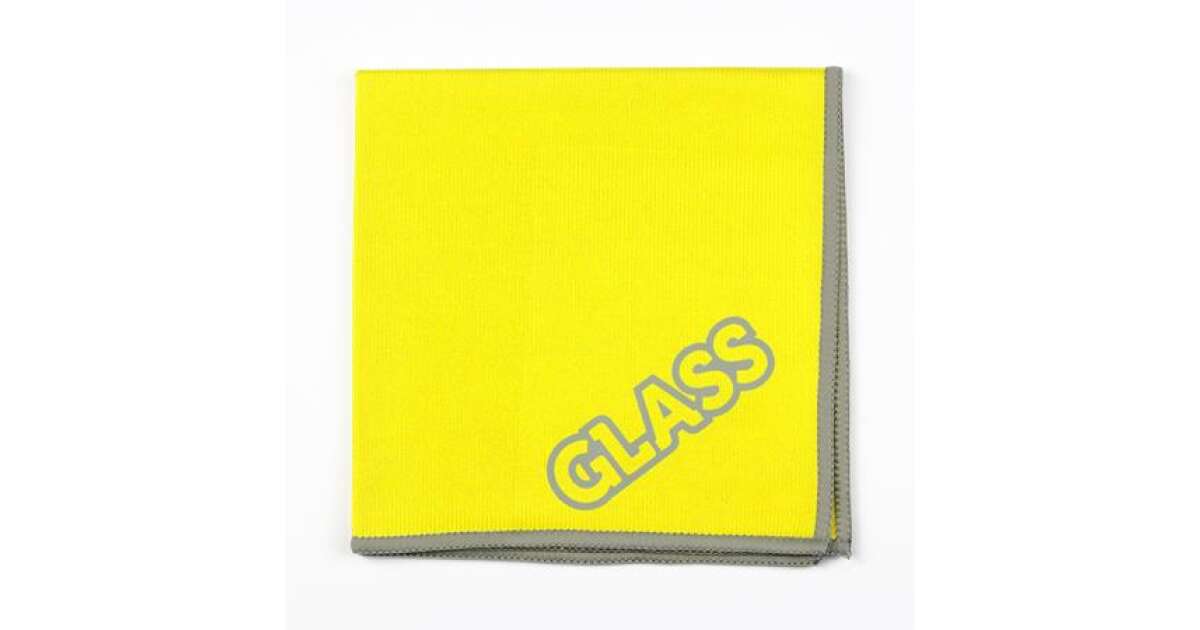 Vileda Actifibre Cloth for Cleaning Glass – Yellow 