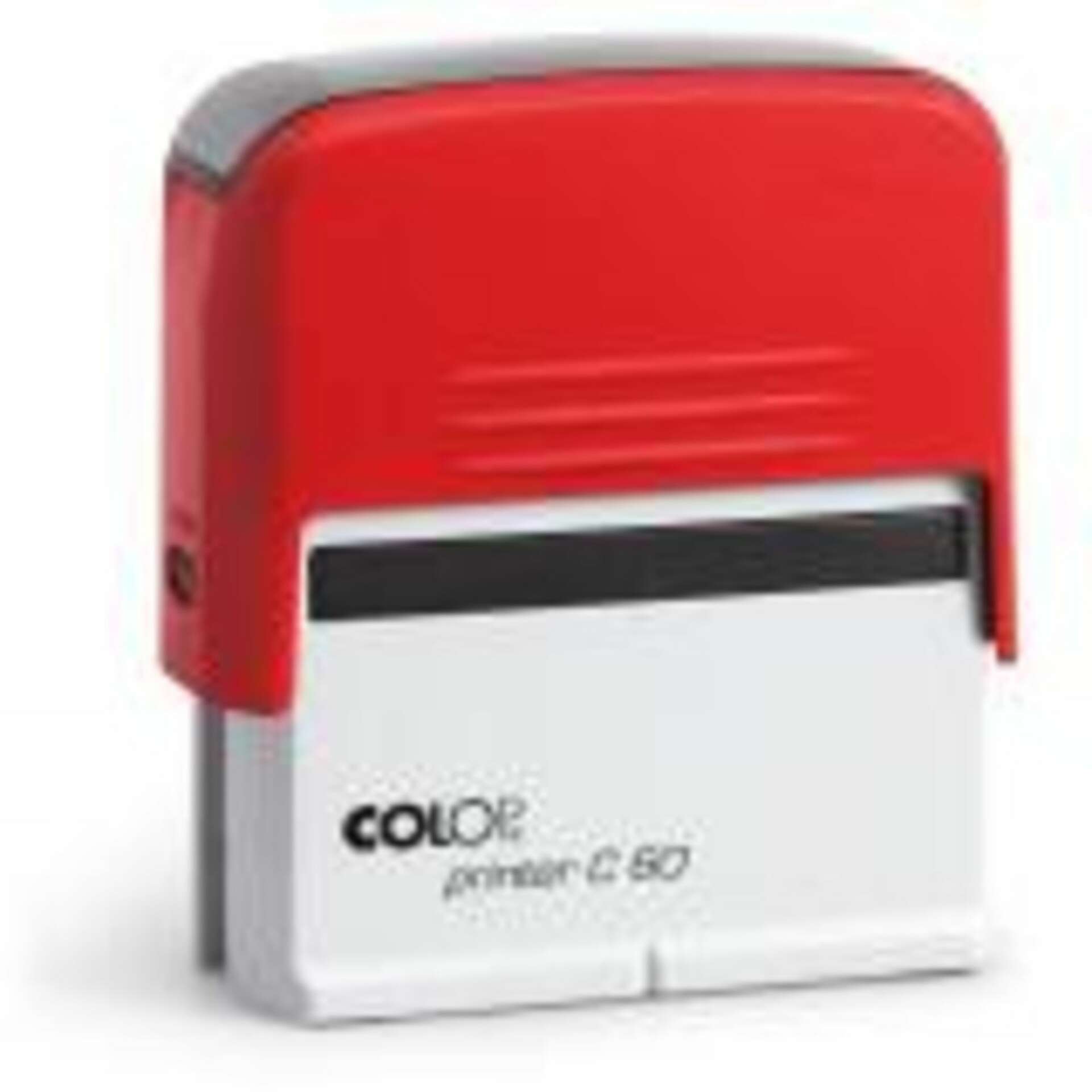 Colop Printer C 60 szövegbélyegző önfestékező piros ház fekete pá...
