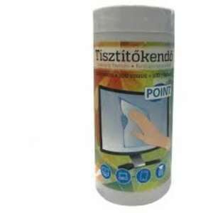 Point LCD/TFT képernyő tisztító kendők, 100 db adagolóban - Takarítás