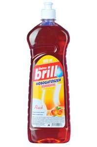 Deterdžent za pranje posuđa, 1000 ml, "Brill", breskva
