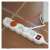 Emos 5-outlet extension cord with switch, 2m, white, showing the outlets in use