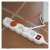 Emos 5-outlet extension cord with switch, 2m, white, showing the outlets in use