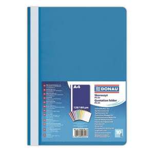 Donau A4 blue PP quick folder, 10 pack - File folder