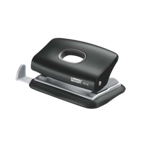 Rapid FC10 Fashion black hole punch, 2 holes, 10 sheets