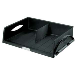 Leitz Sorty Jumbo A3 dokumentumtálca, fekete, választható osztókkal, dokumentumok és iratok rendezéséhez - Iratrendezés