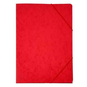 Fortuna Prespán A4 piros mappa gumiszalaggal - Fortuna