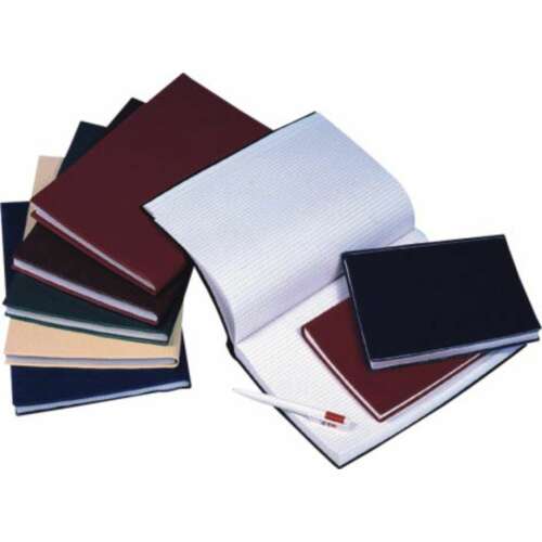A5 PVC Beírófüzet - 100 Lapos, Vonalas, Ragasztott