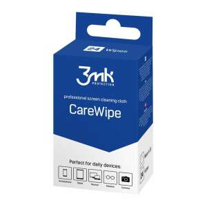 3mk CareWipe 24 Feuchttücher, professionelles Bildschirmreinigungstuch, perfekt für Smartphones, Tablets, Monitore, Brillen und Kameras - Reinigungsmittel