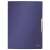 Leitz Style dosar din plastic cu bandă elastică, albastru titan, format A4