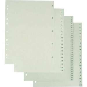 A4 Műanyag Regiszter A-Z - Irattároló