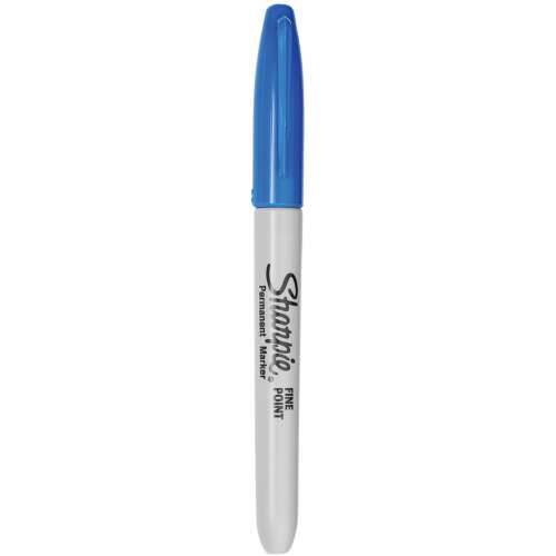 Sharpie Fine Alcohol-based Marker, 0.9 mm, Round, Blue (NSH0810950)