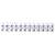 EMOS KL1 Flexible Terminal Blocks, 12x6,0mm white, 1pc