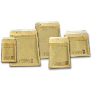 Barna légpárnás borítékok CD-k szállításához, különböző méretekben - Boríték