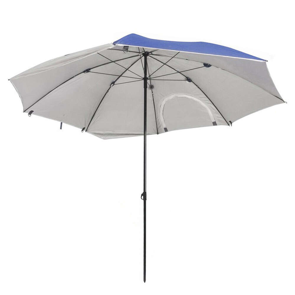 Timeless Tools Beach Umbrella, 2.5 meter, blue