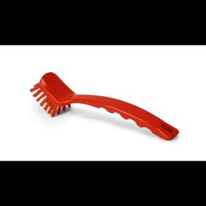 Červená plastová uhlová umývacia kefa Aricasa Igeax so strednými štetinami - Ariston