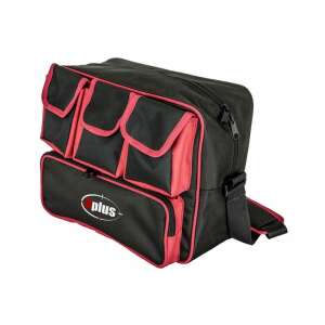 Predator-Z Oplus pergető táska, fekete piros betétekkel, több zsebbel - Predator