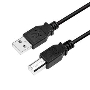 Logilink USB 2.0 A to B cable, 5m, black - Data Cable
