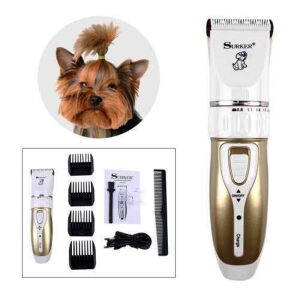 SURKER SK-636 kábeles szőrvágó szett kisállatoknak - 5 fokozatban állítható állatszőr vágó (BBV) 127849135 - Surker