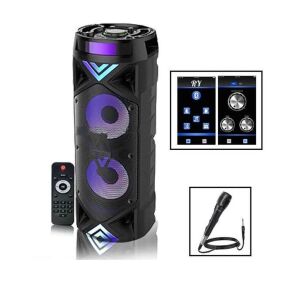 ZQS-6201 Bluetooth party hangszóró mikrofonnal és távirányítóval - Audio