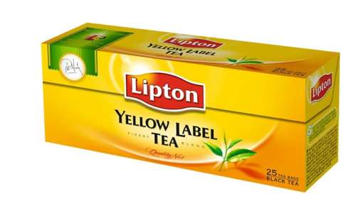 LIPTON Ceai negru, 25x2 g, LIPTON Yellow label 31567488