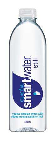 GLACEAU SMARTWATER Organisches Wasser, still, 0,6l, GLACEAU SMARTWATER 31579296