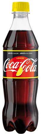COCA COLA Erfrischungsgetränk mit Kohlensäure, 0,5l, COCA COLA "Coca Cola Zero Lemon" 31578409
