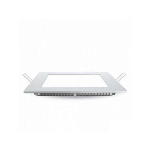 V-TAC 12W négyzet alakú LED panel, süllyesztett mennyezeti lámpa, hideg fehér