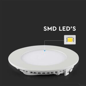 V-TAC 18W LED Mennyezeti Panel, Hideg Fehér, SMD LED-ek - V-TAC