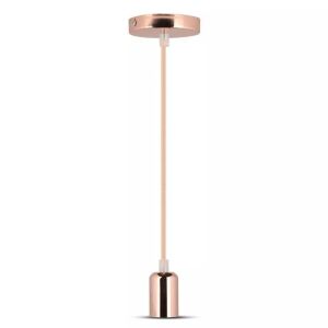 V-TAC Rose Gold Fém Függeszték - E27 131641478 - V-TAC