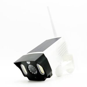 Biztonsági álkamera mozgásérzékelős napelemes LED reflektorral MSK(THM)  (BBL) 127857430 - Lakberendezés