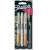 Sharpie Metallic Permanent Markers, 3 pack, fine tip, gold, silver, bronze
