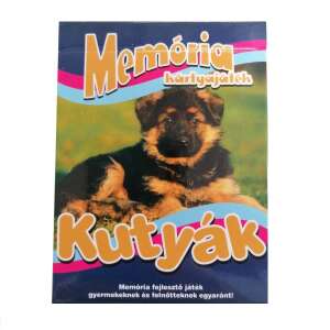 Memóriafejlesztő kártya - kutyák (BBKM) 58731353 Memória játékok