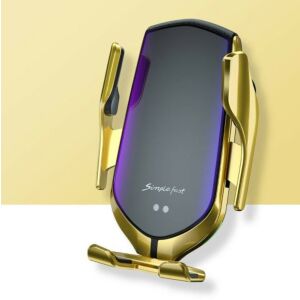 Namvi Vezeték Nélküli Autós Telefontartó - Arany - Namvi