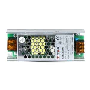 Alimentator LED , 12 Volt , 60 Watt , 5A , industrial , carcasă metalică , Slim , sub?ire , V-TAC 95367350 - V-TAC