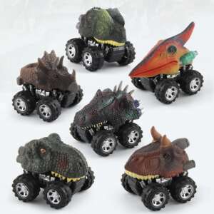 Dinoszaurusz formájú játék terepjáró világító kerékkel (BBJ) 58733950 Játék autók