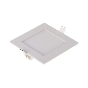 V-TAC 6W LED panel, süllyesztett, hideg fehér, négyzet alakú - V-TAC