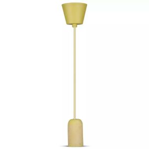 V-TAC Beton Függeszték Lámpa - Sárga - E27 131648023 - V-TAC