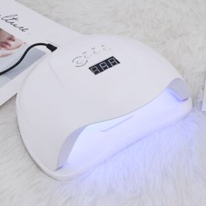 SUN Y9 192W UV/LED körömlámpa, ferde nézet - Sun