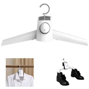 Elektromos Ruhaszárító Vállfa - 3 Fúvófejjel