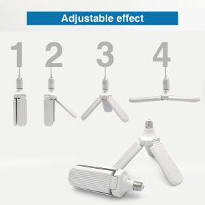 45 W háromágú energiatakarékos LED lámpa / E27 foglalat (BBL)